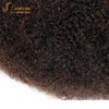 Joedir brasilianisches Remy Haar Afro Kinky Curly Bulk Echthaar zum Flechten von Dreadlocks Haarverlängerungen Häkelzöpfe QVR Haar