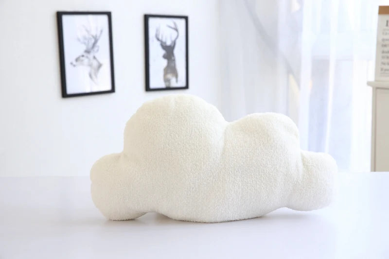 Cute 3 Sizes Cloud Shaped Pillow Cushion Stuffed Plush Toy Bedding Baby room Home Decoration Gift