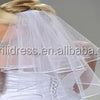 Neue weiße Hochzeitskleider Brautpartykleid mit Seitenschlitz Schleppe Großhandel Perlen Tüll Brautroben MW744