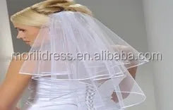 Neue weiße Hochzeitskleider Brautpartykleid mit Seitenschlitz Schleppe Großhandel Perlen Tüll Brautroben MW744