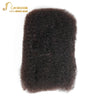 Joedir brasilianisches Remy Haar Afro Kinky Curly Bulk Echthaar zum Flechten von Dreadlocks Haarverlängerungen Häkelzöpfe QVR Haar