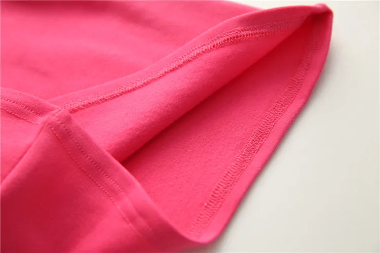 2025 Spring Autumn 2-10 Years Children'S Candy Color Sweet Long Sleeve High Neck Unisex Kids Girl Boy Basic Turtleneck T-Shirt