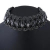 Strass Choker Halskette 2023 Statement-Halsketten für Damen Große Mode Halskette Kragen Party Chunky Halskette Collier Bijoux