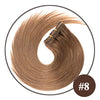 Doreen Full Head Brazilian Machine Remy Clip in Hair Extensions Human Hair 100% Real Natural Hairpiece Clips On 120G 14 To 22