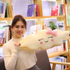 Riesiges Wolkenkissen im neuen Kawaii-Stil, weiches Plüschkissen, Wolken-Plüschtier mit Lächeln für Kinder, Babys, Mädchen, schönes Geschenk