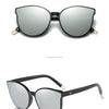 Stylish cat eye sunglasses Woman Color Luxury popular Sunglasses Men Woman  Twin Beam Oversized Sun Glasses Oculos De Sol UV400