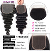 15A Loose Deep Wave Bundle With HD Closure 4X4 5x5 6x6 100% Virgin Brazilian Hair Weave Bundles 3/4 Bundle Deal  8-40" Wholeasle