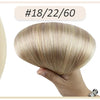 Full Shine Human Hair Extensions Clip in Hair Extensions Human Hair 7PCS 105G Double Weft Hair Extensions Human Hair For Woman