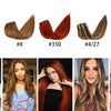 Doreen Full Head Brazilian Machine Remy Clip in Hair Extensions Human Hair 100% Real Natural Hairpiece Clips On 120G 14 To 22