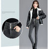 Thermal Winter Thick Fleece High-waist Warm Skinny Jeans Thick Women Stretch Button Pencil Pants Mom Casual Velvet Jeans