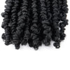 Bob Spring Twist Hair Vorgeflochtene Häkelzöpfe 6 Zoll Synthetisches kurzes Passion Twist Haar vorgeflochten von Flyteng
