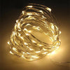 1M 2M 3M 5M 10M Kupferdraht LED Lichterketten Festbeleuchtung Lichterkette für Weihnachtsbaum Hochzeitsfeier Dekoration