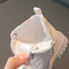Autumn Winter Kids Boots Warm Plush Boys Toddler Girls Boots Fashion Leather Children Casual Shoes Boys Girls Boots for Kids
