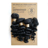 Lockiges Echthaar-Bundles mit Closure, kurzes indisches Echthaar-Bundles mit kreisförmigem Closure