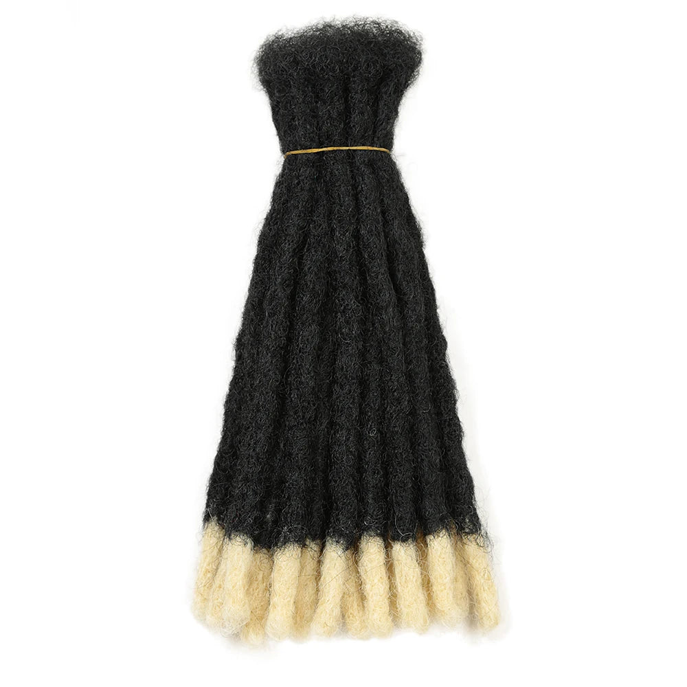10-Zoll Synthetische Dreadlocks Häkelzöpfe Haare Handgemachte Locs Hip-Hop-Stil Für Männer Und Frauen Ombre Flechtperücke Extensions He