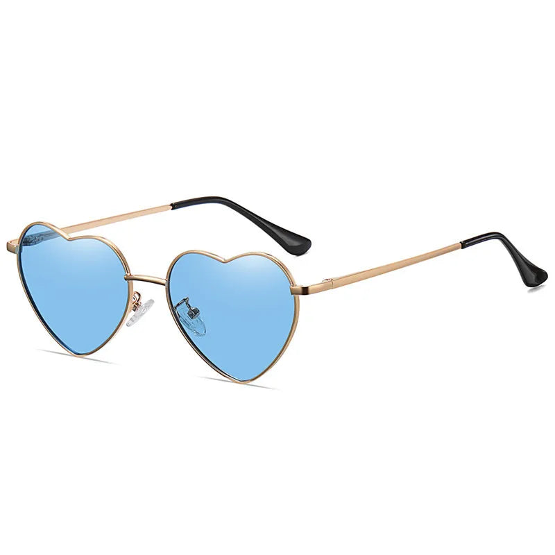 RUOBO Love Heart Shaped Polarized Sunglasses Women Men Sweet Design Eyewear Party Sun Glasses Outdoor Goggle UV400 Oculos De Sol