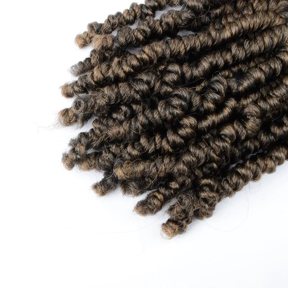 Bob Spring Twist Hair Vorgeflochtene Häkelzöpfe 6 Zoll Synthetisches kurzes Passion Twist Haar vorgeflochten von Flyteng