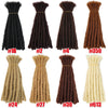 Dreadlock Extensions Loc Extensions Afro Kinky Dreads Extensions for Men/Women, Synthetic Dread Set Thick Soft Locs Extensions