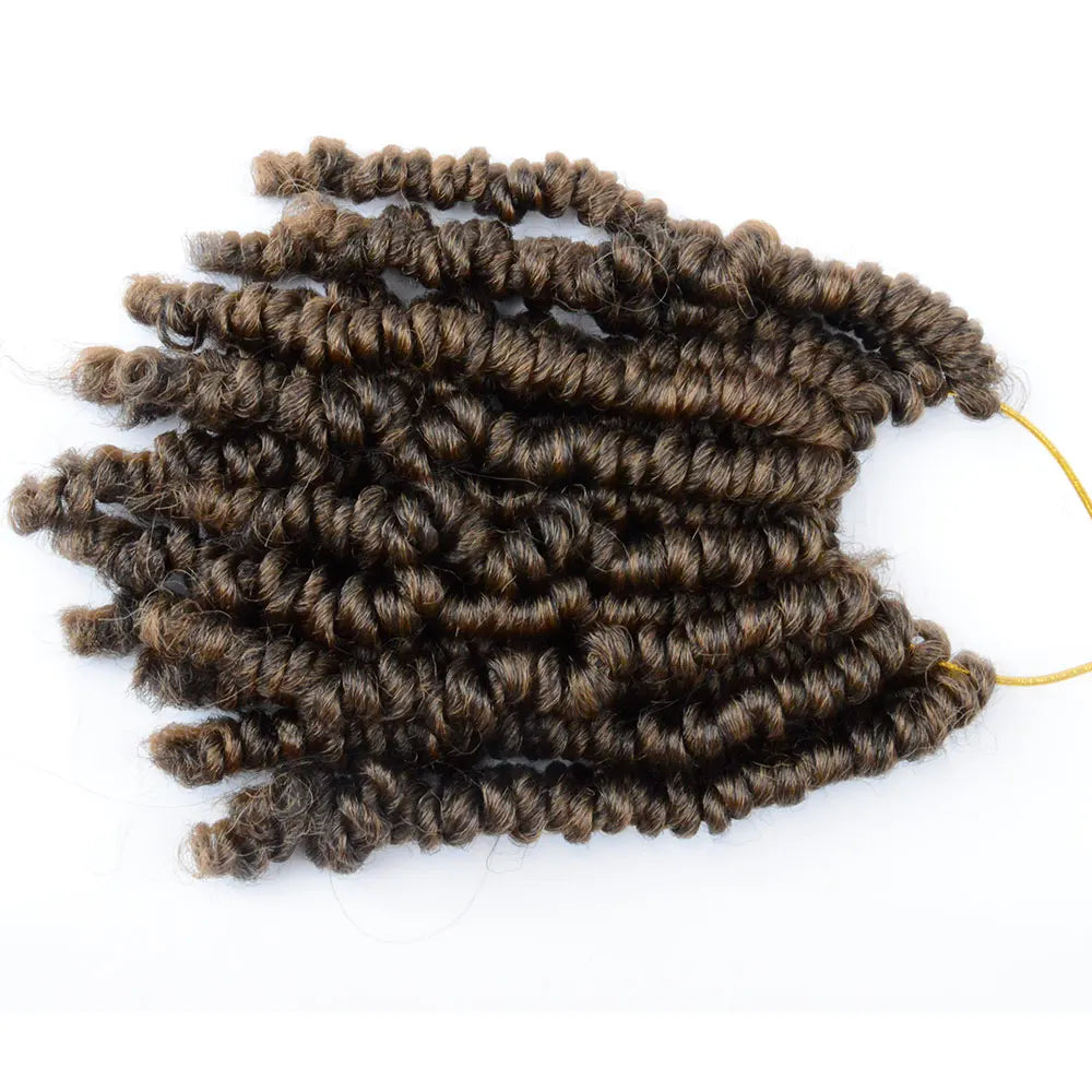 Bob Spring Twist Hair Vorgeflochtene Häkelzöpfe 6 Zoll Synthetisches kurzes Passion Twist Haar vorgeflochten von Flyteng