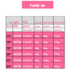 VSR POP PU Super Tape In Human Hair Extension Blonde Piano Color US Strong Adhesive Tape Hair Extensions For Salon