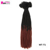 22 Inch Dreadlocks Crochet Braids Hair Synthetic Faux Locs For Men And Women Ombre Braiding Hair Extensions Hair Expo City