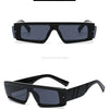 Rimless Square Sunglasses Women Punk Vintage Brand Green Black Shades Sun Glasses Men Trend Female Eyewear Designer Oculos