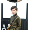 boys Plus velvet Warm turtleneck sweater Pullovers plush inside Thicken sweaters girls Winter Autumn Knitted Loose jacket 2-10Y