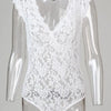 Summer Sexy V Neck Lace Vest Top Women Solid Sleeveless Tank Tops Female Elegant Floral Hollow Out Bodycon Clubwear T Shirt