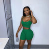 two piece set women two pieces outfits summer clothes crop top shorts 2 piece set women  summer clothing wholesale