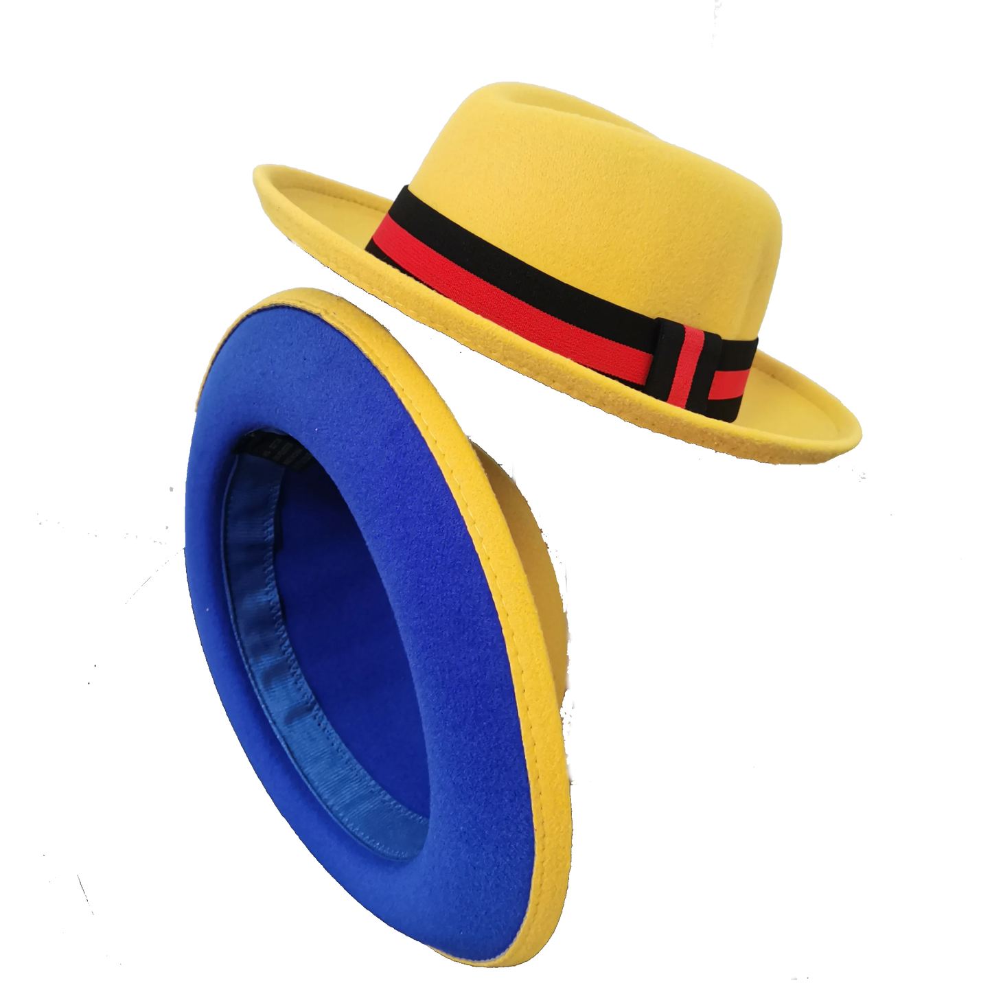 bowler hat Men fedora red bottom fedora for women and men  party hat  men hat for winter elastic band felt hat  jazz church hat
