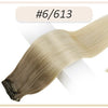 Full Shine Human Hair Extensions Clip in Hair Extensions Human Hair 7PCS 105G Double Weft Hair Extensions Human Hair For Woman