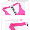 Women Gym Tops Black Sleeveless Yoga Top Women Fitness Shirt Gym Vest Running workout Sports Tops Letter Backless Shirt