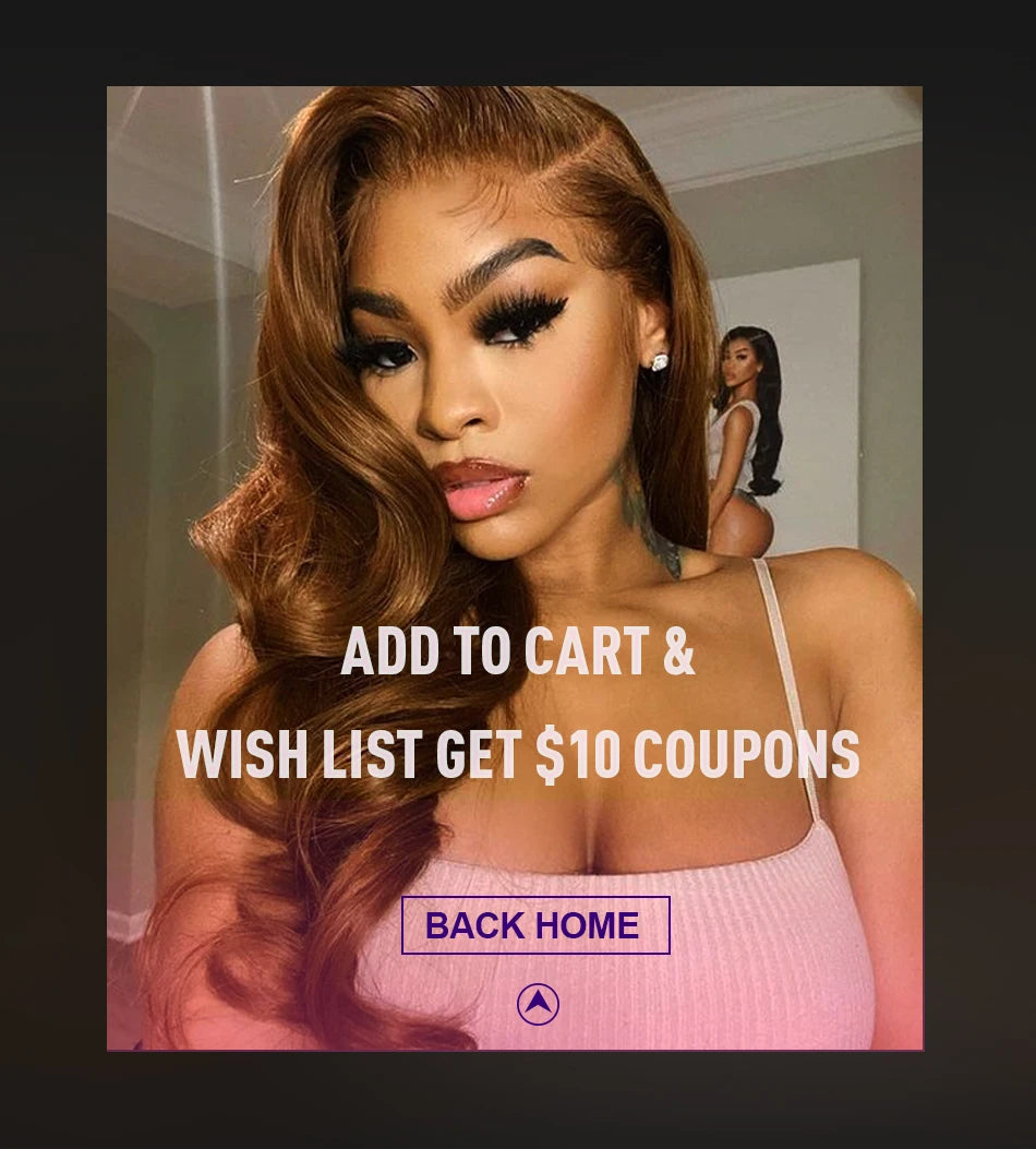 Highlight Red Blonde Colored 6X4 Lace Closure Wig Pre Plucked Ready Go Human Hair Wigs for Women 200% Body Wave Lace Frontal Wig
