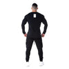 Men Bodybuilding Long Sleeve Shirt Male Casual Fashion Skinny T-Shirt Gym Fitness Workout Tees Tops Running Quick Dry Clothing
