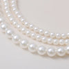 Multi-Layer White Imitation Pearl Necklace Bead  Chain Punk Ladies Wedding Short Clavicle Necklac Girl Charm Banquet Jewelry