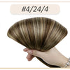 Full Shine Human Hair Extensions Clip in Hair Extensions Human Hair 7PCS 105G Double Weft Hair Extensions Human Hair For Woman