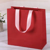 100pcs Custom LOGO Shopping bags High quality thick Paper Tote bags  for  Jewelry bag