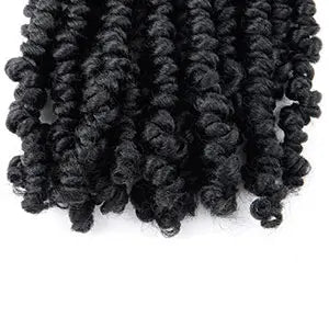 Bob Spring Twist Hair Vorgeflochtene Häkelzöpfe 6 Zoll Synthetisches kurzes Passion Twist Haar vorgeflochten von Flyteng