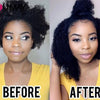 4B 4C Afro Kinky Curly Clip-In Echthaar-Extensions 100 % mongolisches unbehandeltes Haar Echtes menschliches Naturhaar Schwarz Clip-Ins Afro-Bündel YouMay