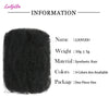 For Junky Curl Afro kinky Curly Synthetic Braiding Hair Extensions For DIY Good Omens 50g/pcs For Dreadlocks Twist Braids Hair