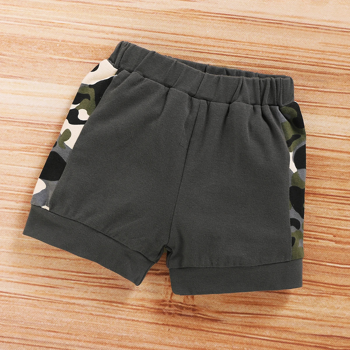 Cool Toddler Boy Clothes Set Sleeveless Hooded Camouflage Top+Shorts 2PCS Summer Sporty Outfits for Newborn Baby Boy 0-18 Months