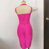 Neu eingetroffen Sommerstil sexy Cut-Out-Kleid mit Knöpfen und elastischem Verband, Designer-Abendpartykleid für Prominente 2022, Vestidos
