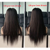 Doreen Full Head Brazilian Machine Remy Clip in Hair Extensions Human Hair 100% Real Natural Hairpiece Clips On 120G 14 To 22