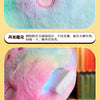 1pc 35CM Glowing Heart Shaped Plush Pillow Stuffed Decorate I LOVE U Colorful Luminous Toy Kids Companion Present Lovers Gift