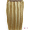 ZZHAIR 100% Brazilian Human Remy Hair Extensions 16"-26" 1Pcs Set 100g-200g One Piece 5 Clips In Natural Straight
