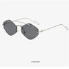 Randlose Diamant-Sonnenbrille Quadratisch Damen Herren Retro-Sonnenbrille Designerbrille UV400 Shades Oculos Weibliche Gafas