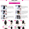 Headband Wig Human Hair Kinky Curly MYLOCKME No Glue Full Machine Made Brazilian Remy Human Hair Wigs For Women 180% Density