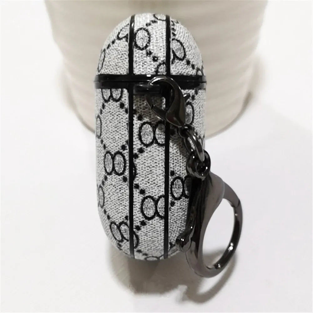 Luxury Cover for Airpods 3 Pro 2 1 Earphone Bag Protective Case Air Pod Box with Keychain for Airpods Pro Cases