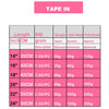 VSR POP PU Super Tape In Human Hair Extension Blonde Piano Color US Strong Adhesive Tape Hair Extensions For Salon