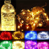 1M 2M 3M 5M 10M Kupferdraht LED Lichterketten Festbeleuchtung Lichterkette für Weihnachtsbaum Hochzeitsfeier Dekoration